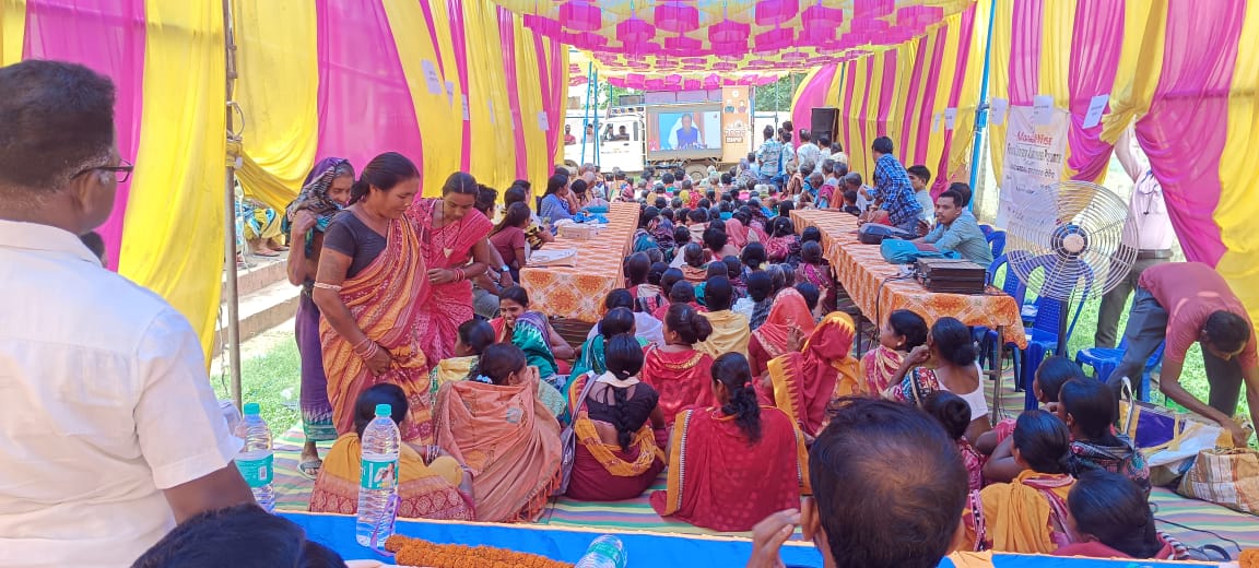 Vikash Bahan In Salandi GP Belpara Block