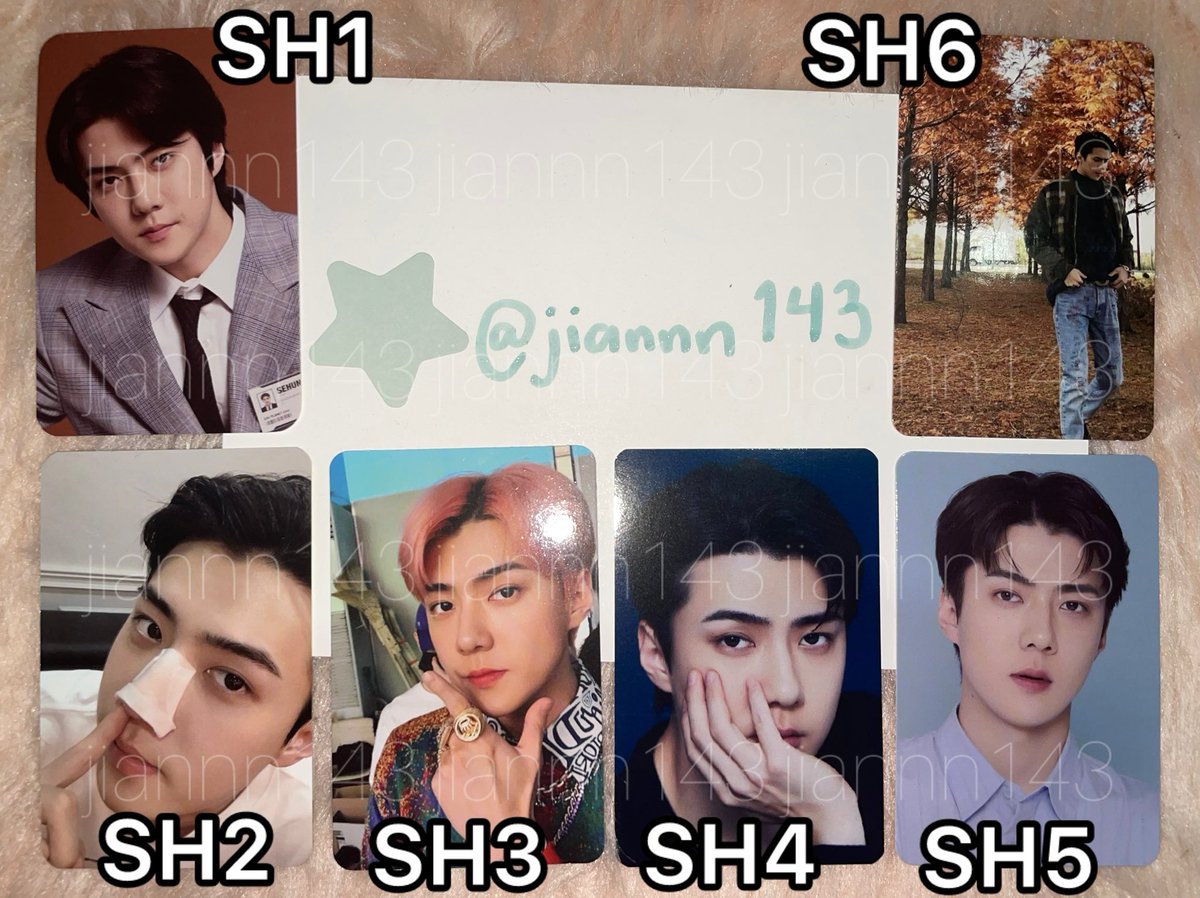 selling exo pcs‼️| ia due to acads tweet media