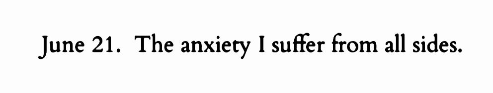 - Franz Kafka, The Diaries of Franz Kafka