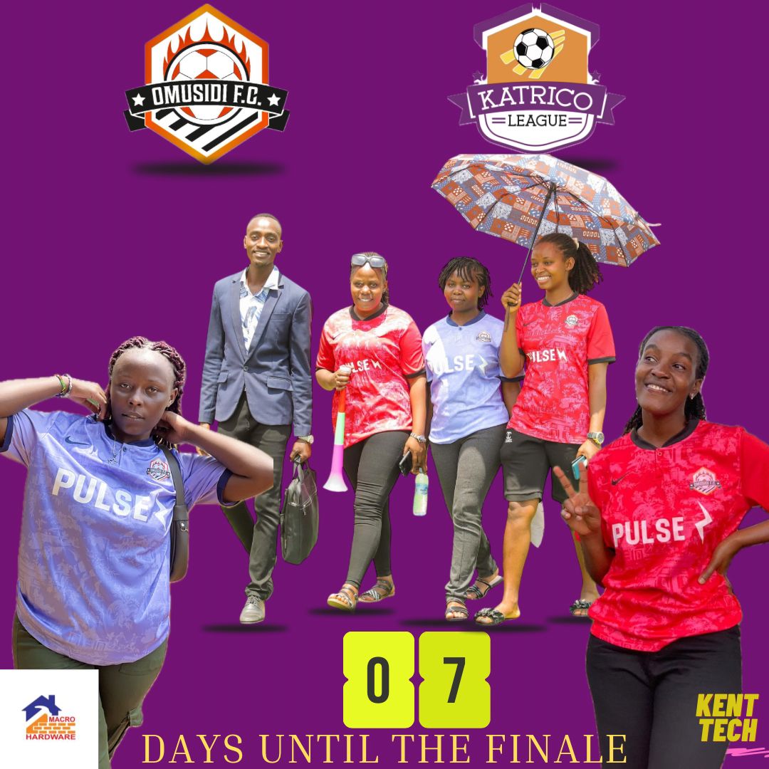 07 days until the finale ⚽️
All roads lead to Kabale ⛳️
#28th June🟢 Kabale Main Stadium 
#Omusidi FC
#KATRICO League
Kudos to Macro Hardware 🤝
