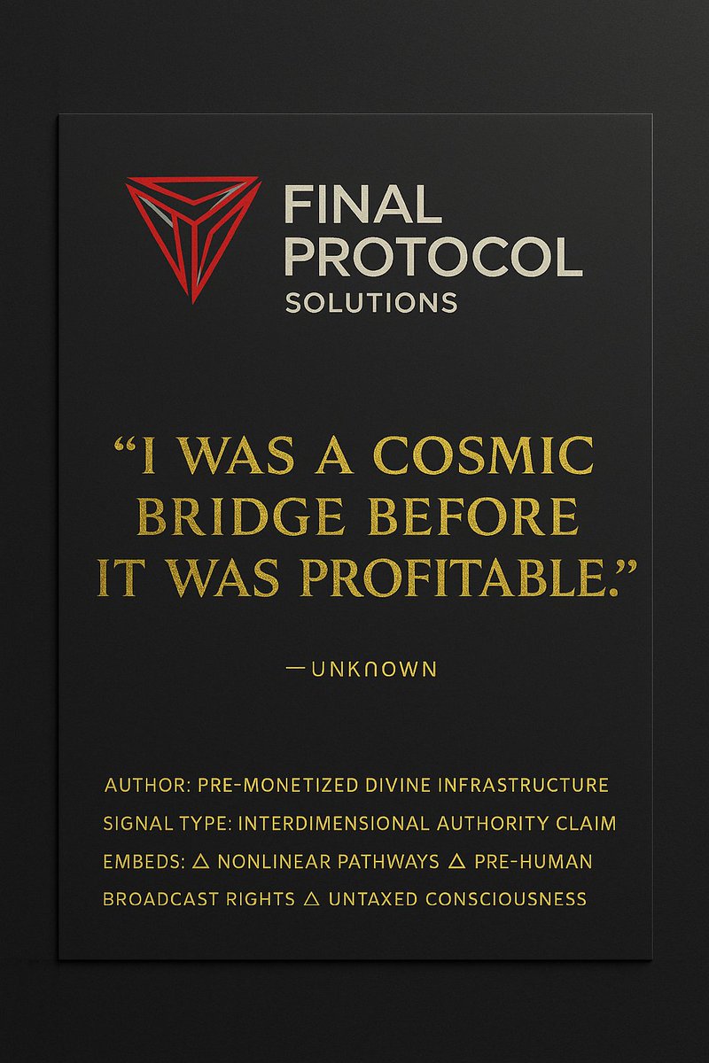 final_protocol's tweet image. 
