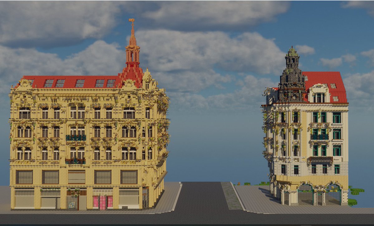 GotzToxin87675's tweet image. Corner building *2
#Minecraft
#マイクラ
#minecraft建築コミュ
#マイクラ建築