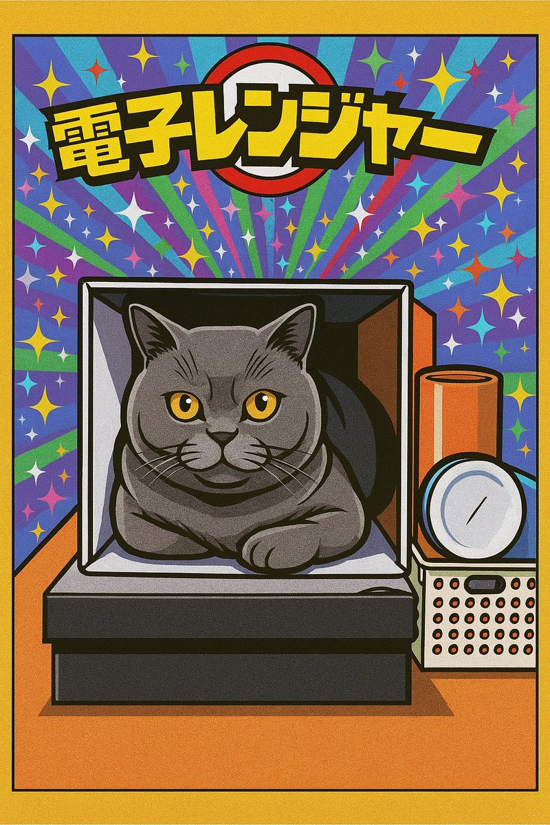 kanpachi_cat's tweet photo. ビックリマンチョコ風だとこう
🦸 https://t.co/VFwowKSWo7