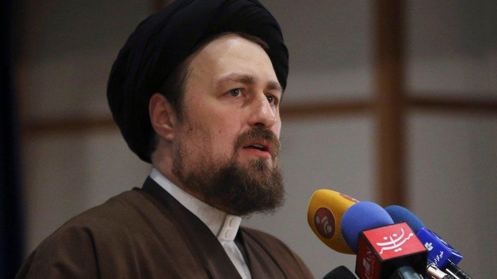 In the event that Israel and U.S. assassinate Iran Supreme Leader Ali Khamenei;Hassan Khomeini (pictured) is the likely successor.

The younger Khomeini is the most prominent grandchild of Ruhollah Khomeini, Iran's first Supreme Leader and father of the revolution. 

Khamenei and