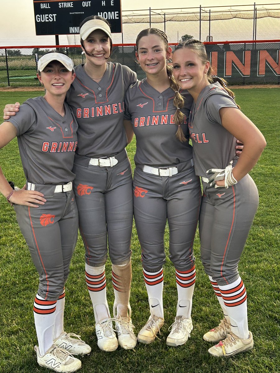 Grinnell Softball (@grinnell_sball) on Twitter photo <a href="/Grinnell_SBall/">Grinnell Softball</a> with the W over Marshalltown 9-1 in 6 innings. Rylie Imhoff throws a no hitter and <a href="/KyleeBond17/">Kylee Bond 2026</a> <a href="/AlyssaFlander/">Alyssa Flander</a> & Mayci Andrews with 3 QAB’s each. Tigers finish the week 4-1 & are 19-3 on the season. These giris are something! #Mudita #FUN <a href="/Grinnell_SBall/">Grinnell Softball</a> with the W over Marshalltown 9-1 in 6 innings. Rylie Imhoff throws a no hitter and <a href="/KyleeBond17/">Kylee Bond 2026</a> <a href="/AlyssaFlander/">Alyssa Flander</a> & Mayci Andrews with 3 QAB’s each. Tigers finish the week 4-1 & are 19-3 on the season. These giris are something! #Mudita #FUN