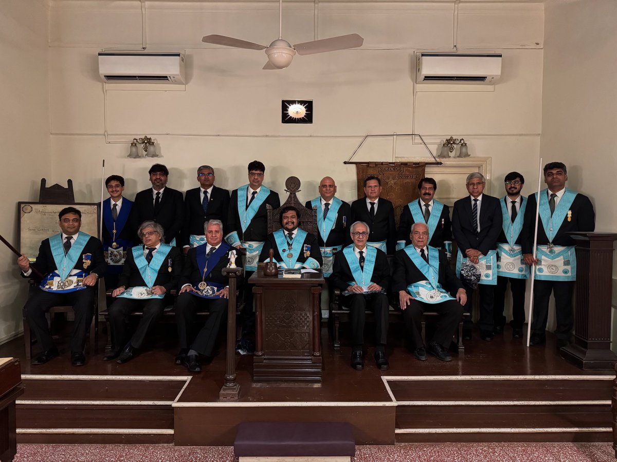 We extend our heartfelt congratulations to Bro. Sanjay Mallik on being raised to the sublime degree of a Master Mason. May the light of Freemasonry continue to guide and inspire him on his journey.
#MasterMason #Freemasonry #Brotherhood #LodgeLife #RaisedToTheSublimeDegree