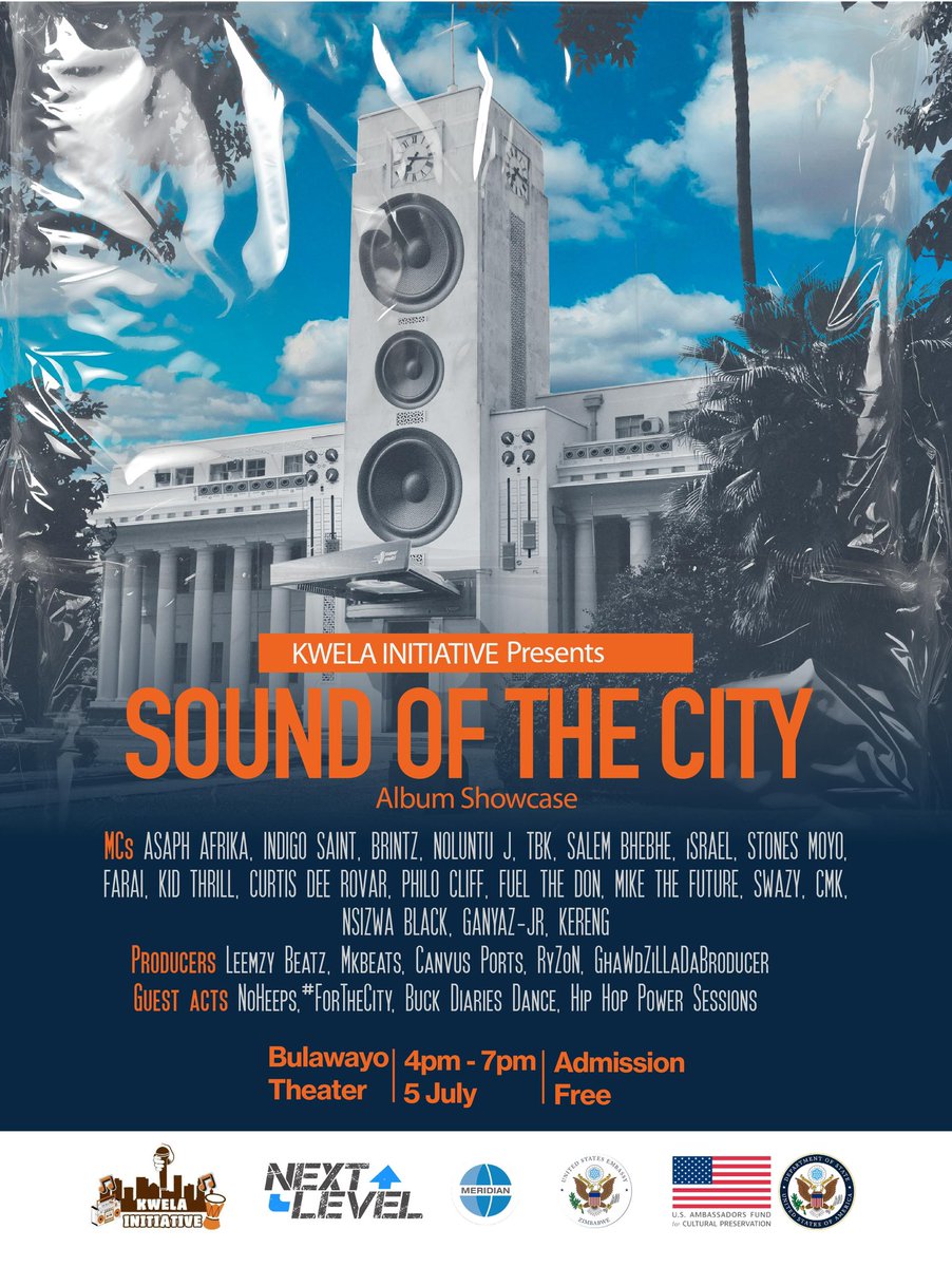 SOUND OF THE CITY ALBUM SHOWCASE ON THE 5th OF JULY 🇿🇼