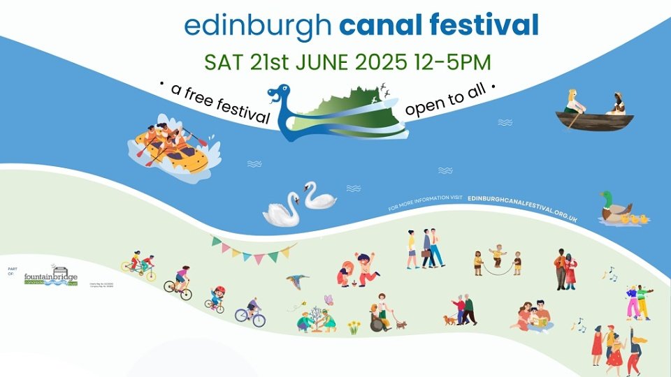 EdinburghUCS's tweet image. TODAY'S the DAY ...
... the Edinburgh Canal Festival is here!
Our stalls will be opposite the Ashley Terrace Boathouse - 'home baked cakes' / "hot drinks' / 'raffle prizes' & 'rowing-boats for hire' :-)
Full details here: eucs.org.uk/2025/06/canal-…
Hope to see you later!