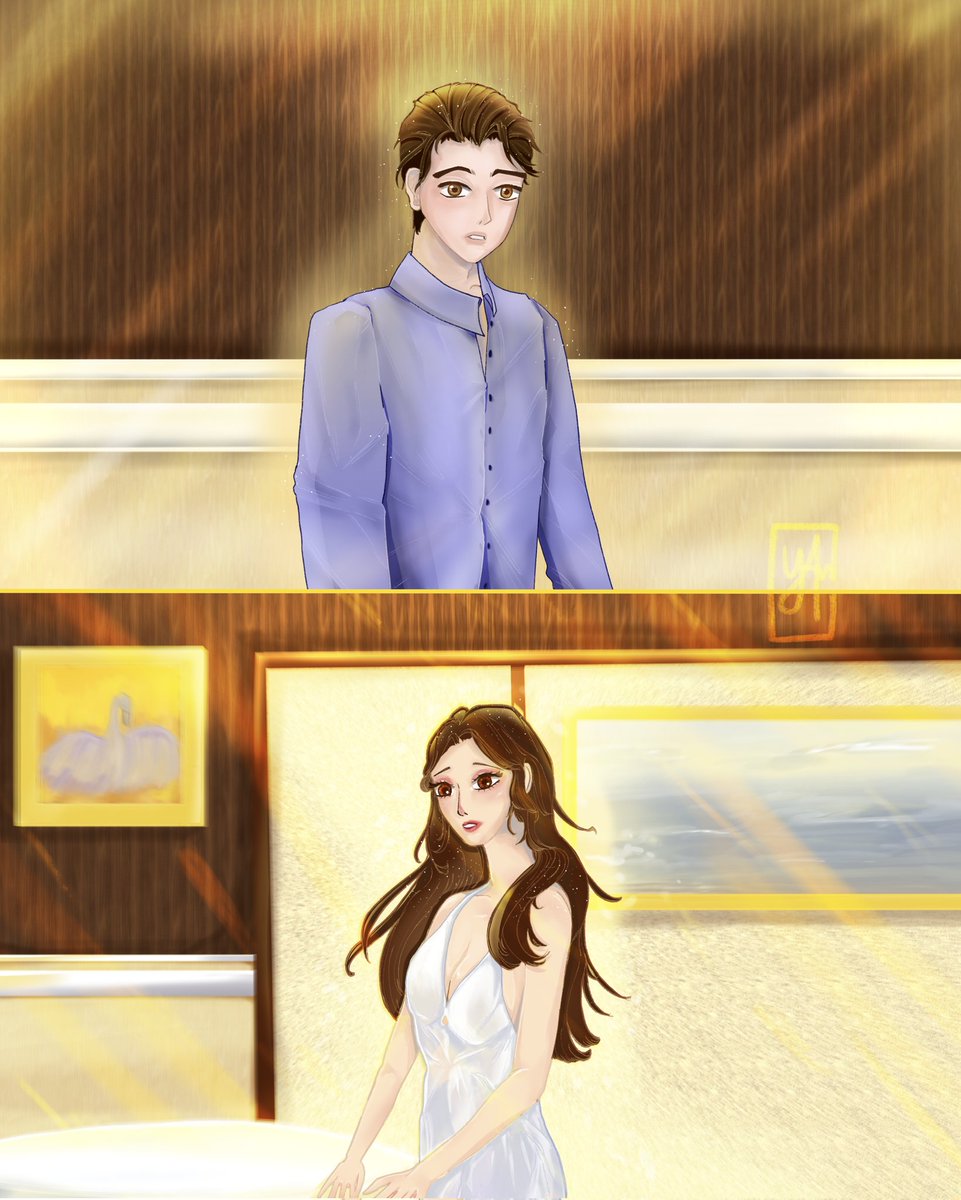 arwanasketch's tweet photo. Vincent Thaddeus meets Eris Amelia ✨
(scene from chapter 19)

#HNEros by @heartlessN_wp https://t.co/63PvLt9GoS