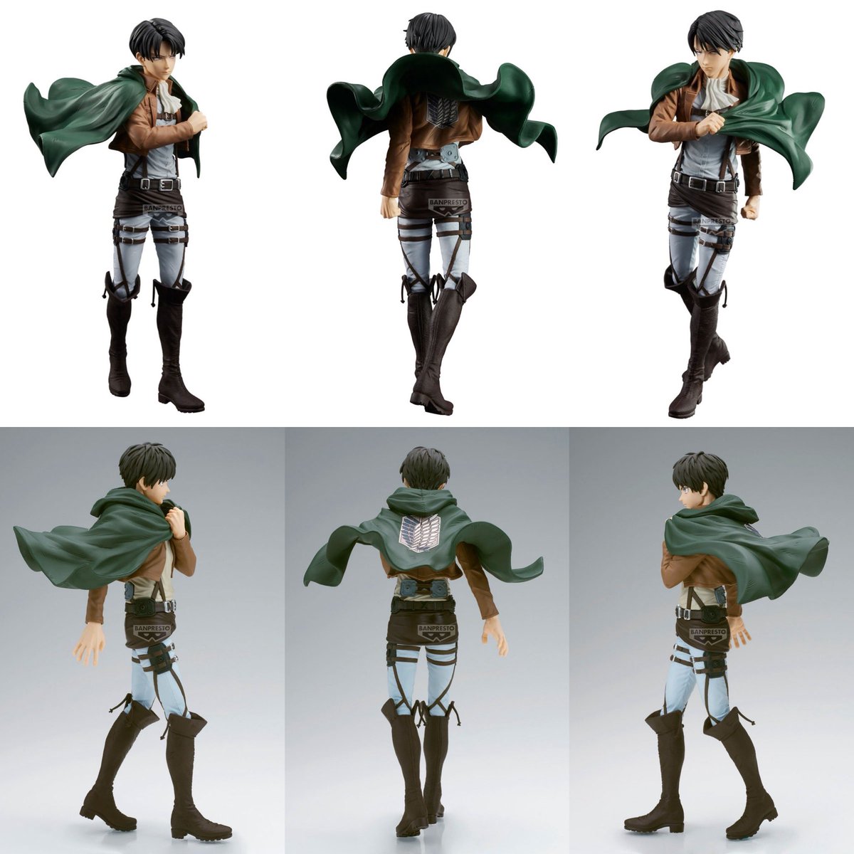 進撃の巨人 Grandista 6個セット Grandista 進撃の巨人 エレン