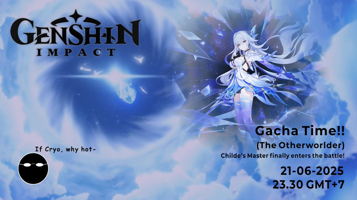 sr_virtual's tweet image. Selamat siang, semuanya.
Salah satu chara yang digadang2 akhirnya muncul juga.
Apakah beliau sekuat yang dirumorkan oleh muridnya? Seberapa jauh kekuatannya?

Genshin Impact
Sabtu, 21 Juni 2025 
23:30 WIB/GMT+7 
Link livestream di reply

Ada deacon Bartobas juga sih-
#kepala_sr