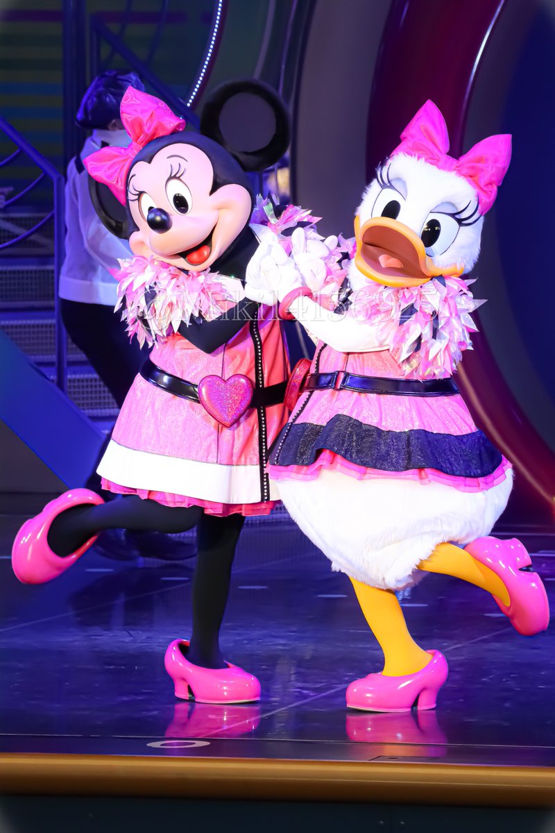 🩷最強ガールズ💜
ミニーちゃん&amp;デイジー
#クラブマウスビート