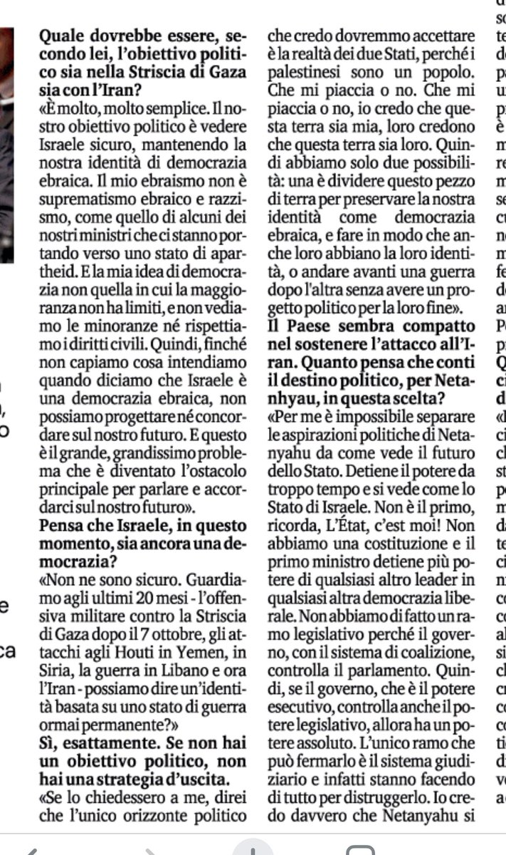 Quel pericoloso antisemita dell’ex capo dello shin bet (il servizio segreto interno di Israele) di Ami Ayalon, oggi, su La Stampa.