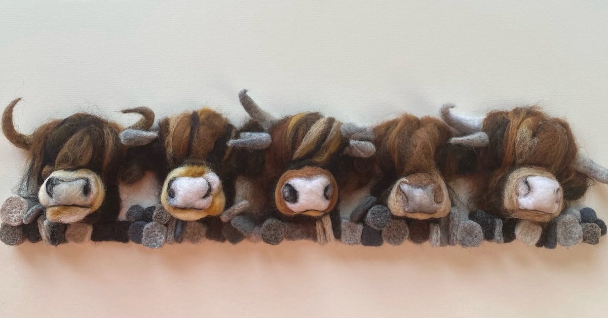 ‘Highlands’ available on my website. Link in below ❤️                                                                               

abigailrayner.co.uk/product/kings-…

#highlandcow #arttomakeyousmile