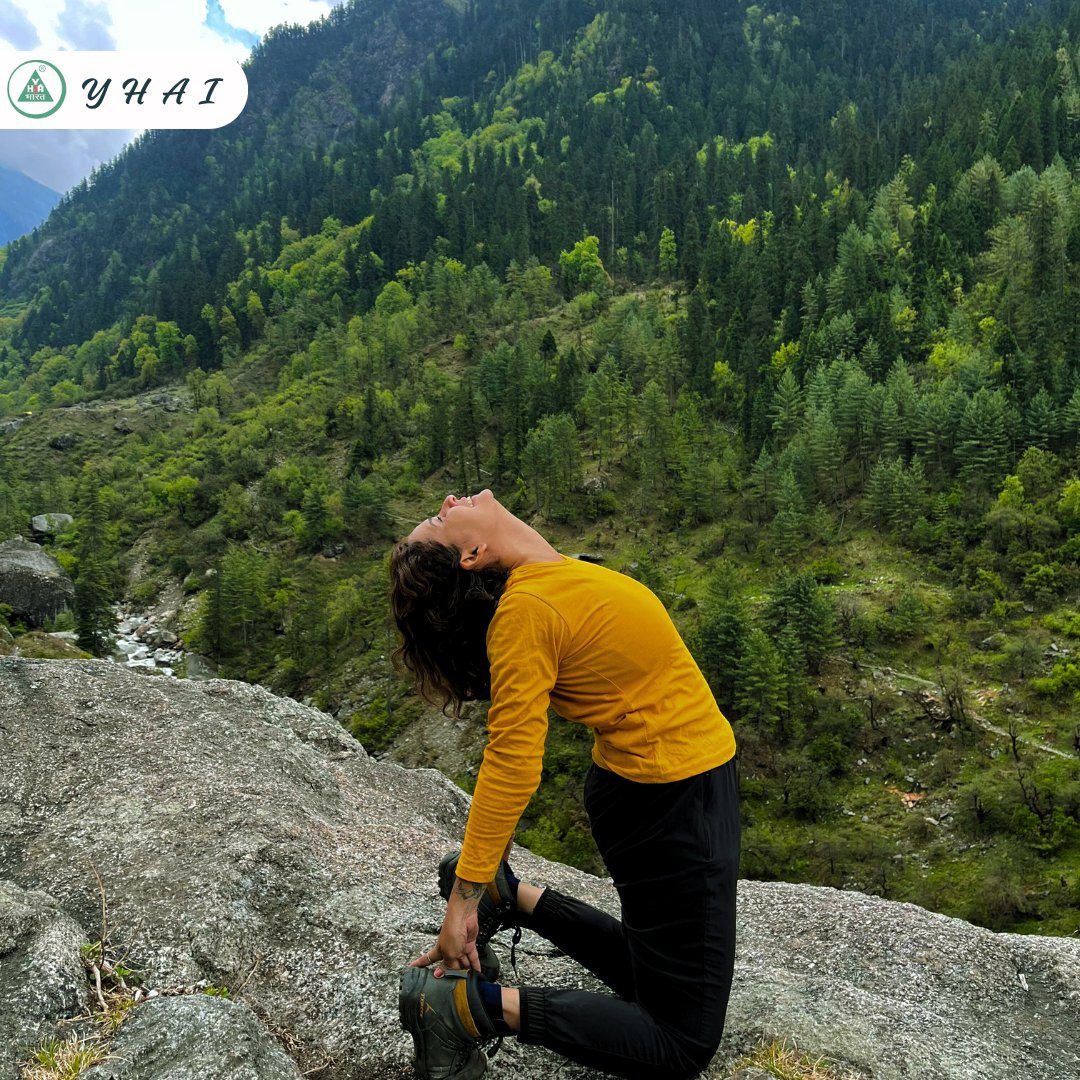 🌄🧘‍♀️ International Yoga Day Vibes 🧘‍♂️🌿

On this #InternationalYogaDay, we embraced stillness and strength where the earth touches the sky, high in the serene mountains. 🏔️✨