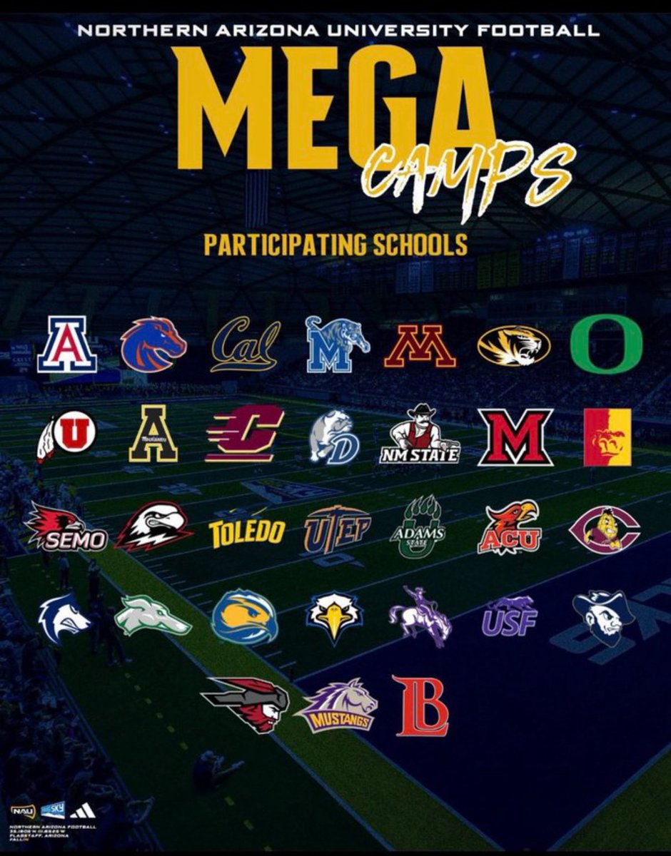 JaylenCox15's tweet image. Looking forward to competing in @NAU Mega camp tomorrow.