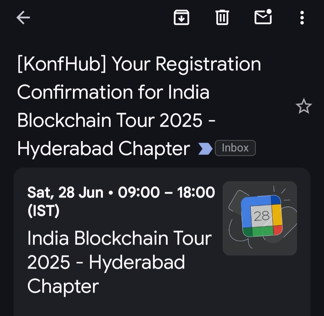 Akash Rao Mallareddy | AlgoBharat (@akashmallareddy) on Twitter photo Big thanks to <a href="/octaloopHQ/">India Blockchain Tour (IBT) | Metamorphosis 2025</a> × @HyderabadDAO for the free ticket! 💥
Can’t wait to join the #IBT2025 and be part of the India Blockchain Tour! 🚀🔥 Big thanks to <a href="/octaloopHQ/">India Blockchain Tour (IBT) | Metamorphosis 2025</a> × @HyderabadDAO for the free ticket! 💥
Can’t wait to join the #IBT2025 and be part of the India Blockchain Tour! 🚀🔥