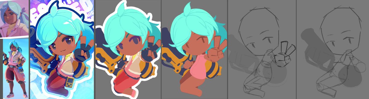 Qualle9898's tweet image. Beatrix LeBeau - chibi
#SlimeRancher #SlimeRancher2 #fanart