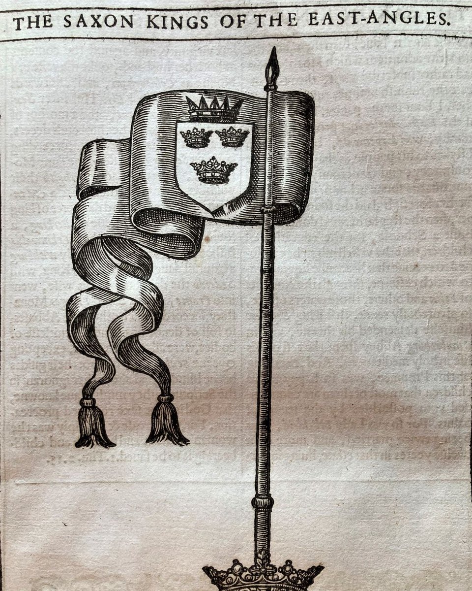 Happy Suffolk Day! These images come from John Speed: Historie of Great Britain (London, 1623), given to the Cathedral's Ancient Library in 1678 by John Clarke , one of the town council.

Learn more about this book and others in our collection today: ow.ly/5SYZ50WbxhG