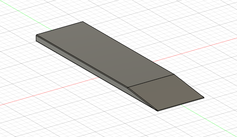 ちょっと放置したレジンは沈殿してしまうのでかきまわすヘラが欲しいなと思って１００均とかあまぞんとか見ていたんだけどしっくりこなくて、あれ？作っちゃえばいいんじゃない？と思って５秒モデリング。