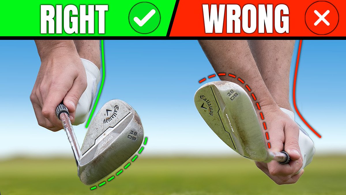 If I could recommend one thing to guarantee a great strike when chipping I would do this 👇 youtu.be/zCP-HNpegOg?si…