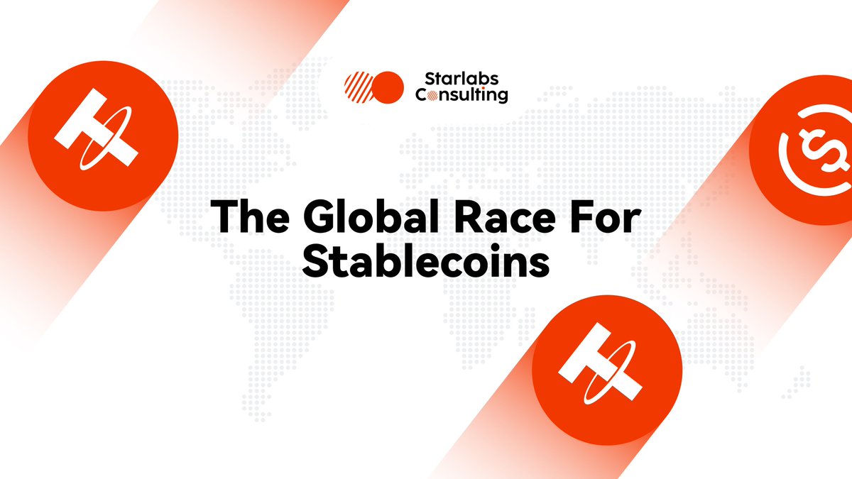 New era, new money.✨
#Stablecoins are no longer “crypto tools” — they’re becoming the #infrastructure layer of global #finance.👏
🌟Asia is rising fast:
🌟HK passes Stablecoin Bill
🌟Singapore enables G10-pegged tokens
🌟UAE opens doors to #USDC, #EURC

#Starlabs breaks it down: