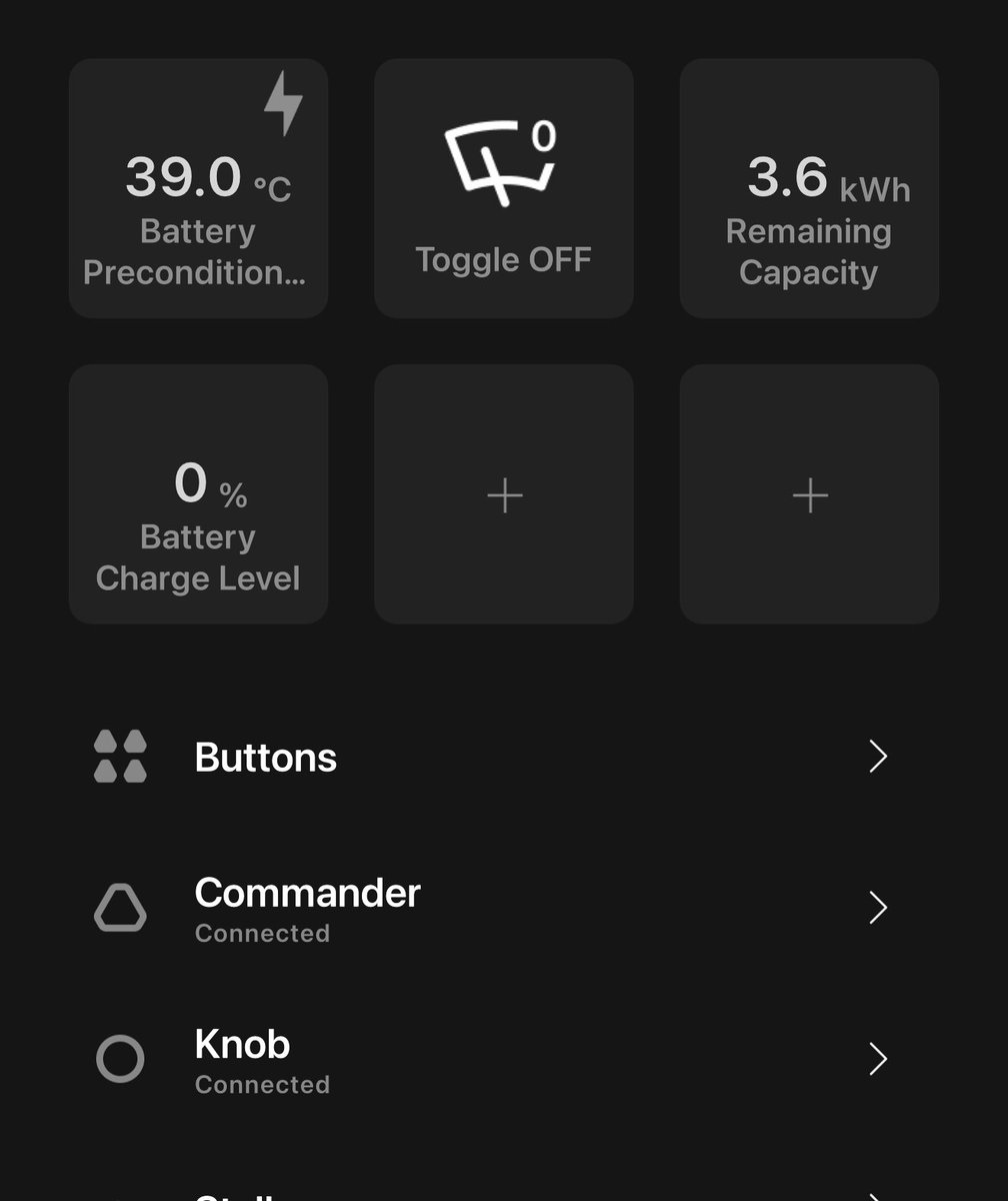 DirkBermingham's tweet image. Charger nav difficulty level: Expert
Tapping the Tesla battery’s “reserve” today 😬 @enhauto brings the goods with accurate data
