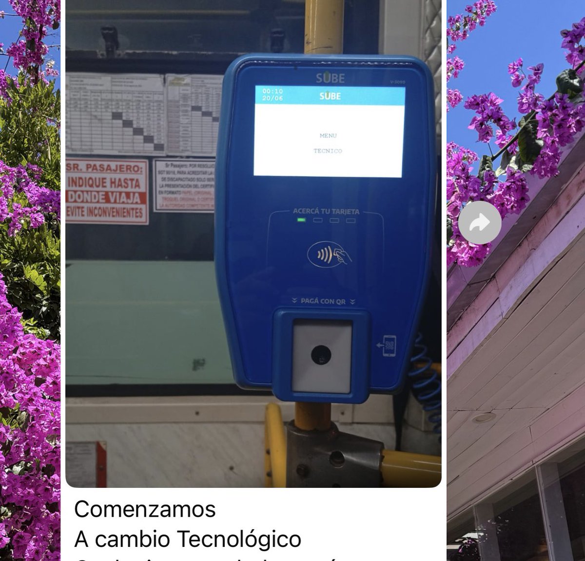 Novedades que me llegan 😱 #LAM 

A partir de hoy, en la #Linea80 queda habilitado el pago con tarjetas de débito,  crédito y QR.