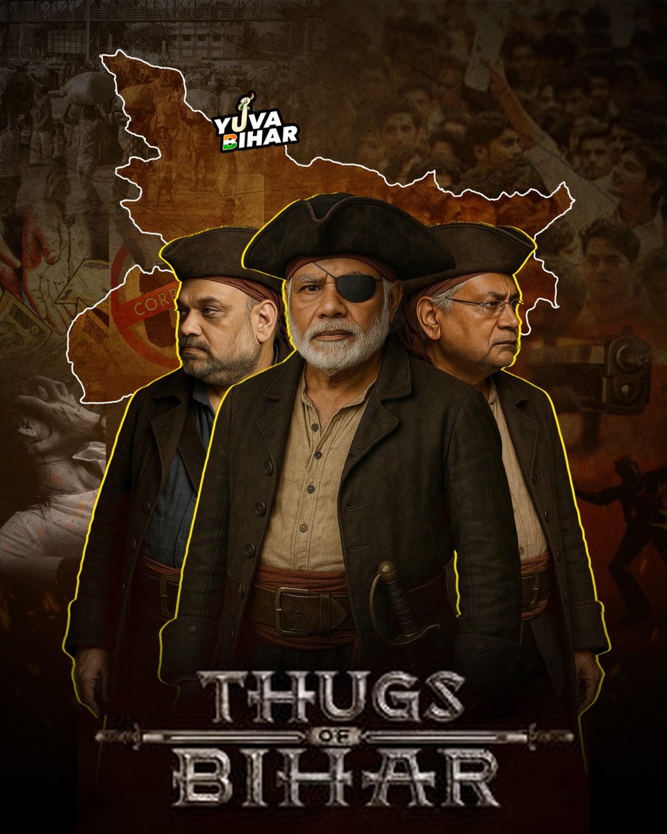 IYCBihar's tweet image. Thugs Of Bihar
#ModiDisaster #ModiFoolsBihar