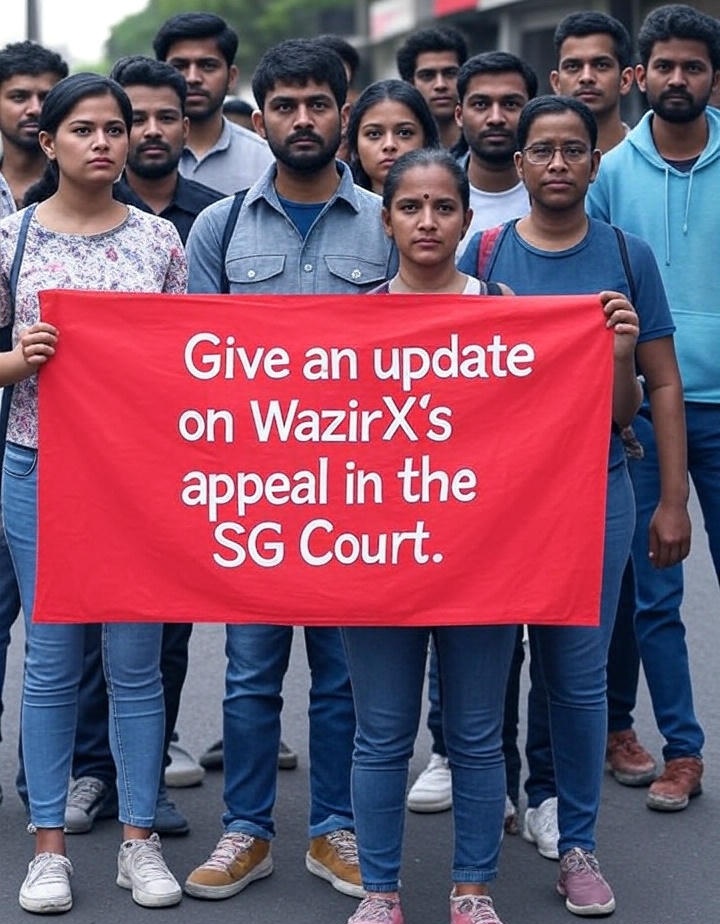 EverythingAjay's tweet image. No update from #WazirX about further arguments &amp;amp; refund plans in 🇸🇬Singapore Court ???🤔