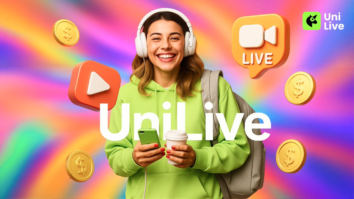 UniLive_Web3's tweet image. 🎥 Short video + Live streaming = The future of social!
While others follow trends, UniLive CREATES them🥰Our #WEB3 platform combines viral content with decentralized ownership. Creators earn, viewers engage, everyone wins! 🏆
🚀 #UniLive Meet the Unique You! #Web3…