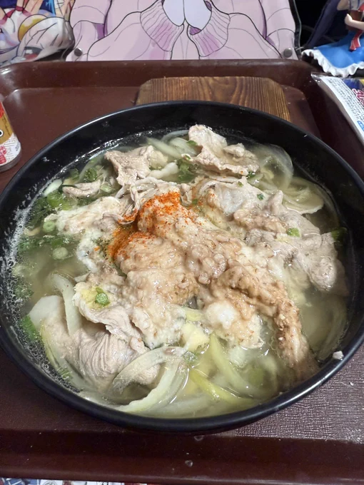 豚しゃぶとろろうどん