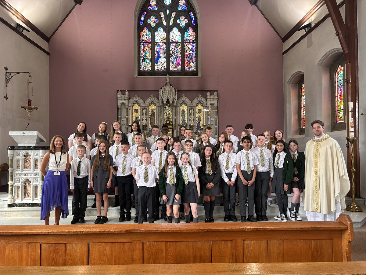 Primary 7 leavers Mass <a href="/rcmotherwell/">Motherwell Diocese</a>