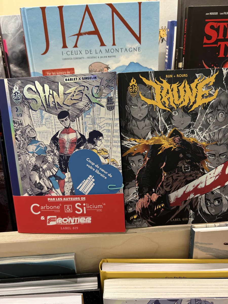 Trouver ça dans une petite librairie indépendante, le kiff ! 

Je partage les deux coups de cœur 🥰🤩