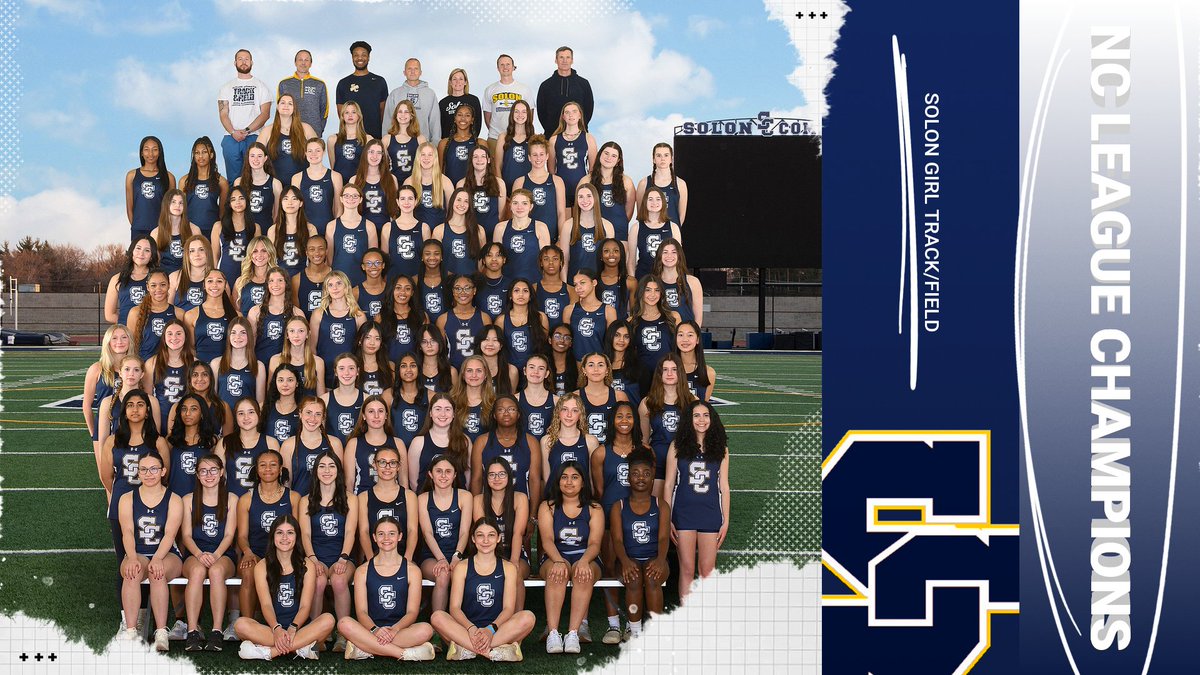 Congratulations to Solon Girls Track/Field-- NC League Champions! <a href="/SolonAthletics/">Comet Athletics</a>