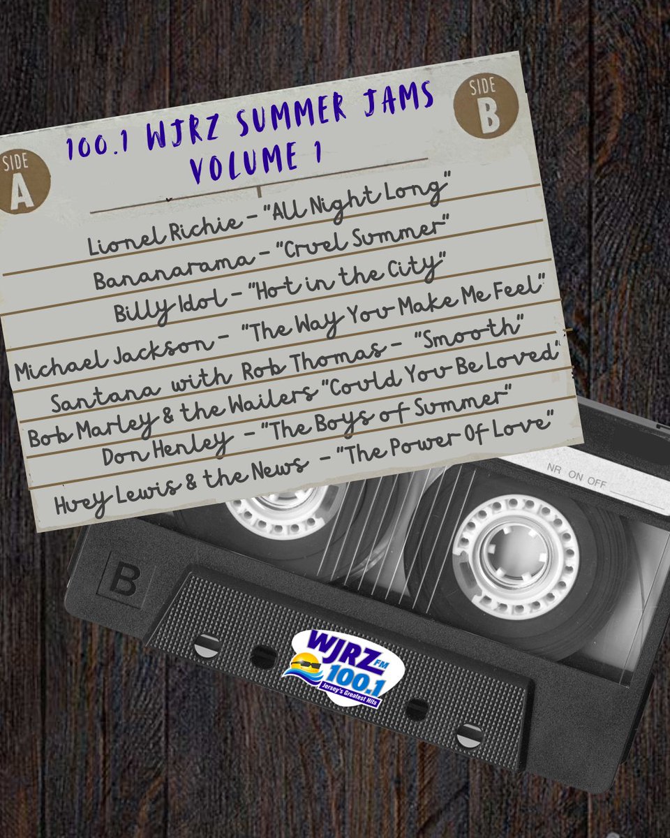 Beautiful weekend means 100.1% chance you should be listening to WJRZ to hear all your summer favorites! 😎  Have a great day, everyone! ☀️
