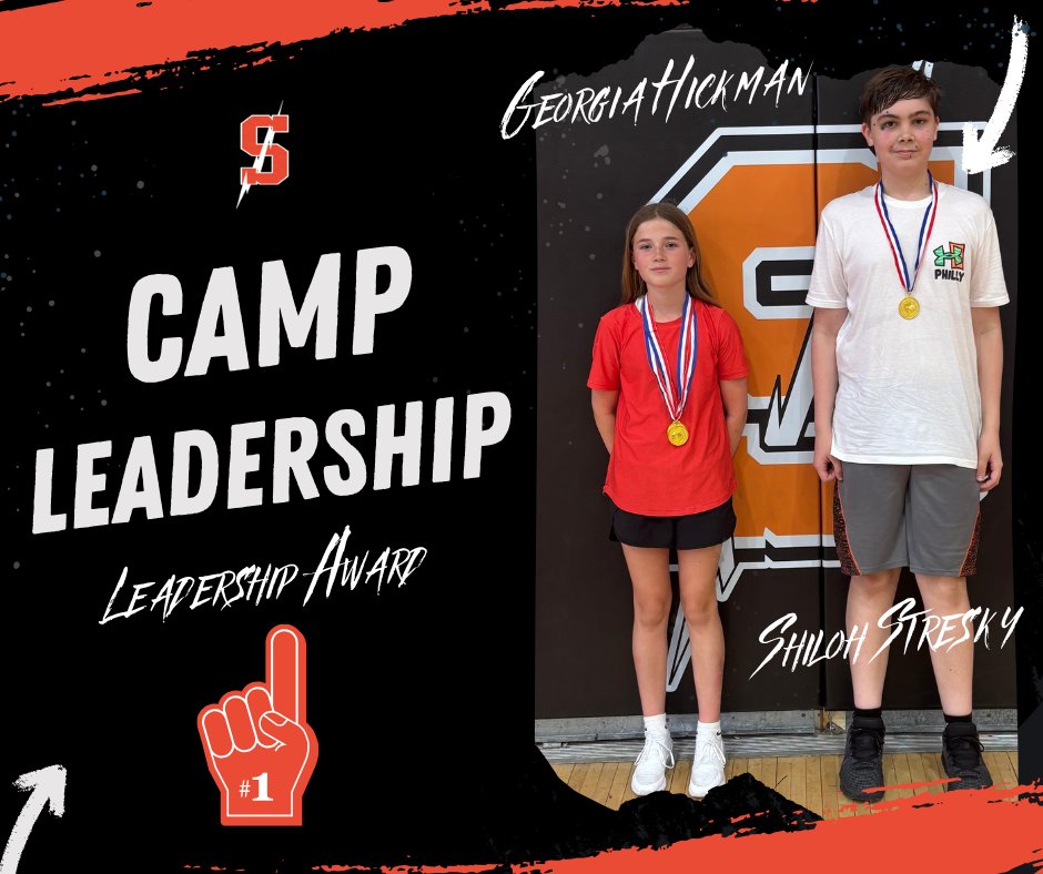 Selected by our Camp Coaches and HS Coaching Staff, Here are our Coaches Awards! Congratulations to:

Top Teammates Award👏

William Benedict and Claire Oriat

Camp Leadership Award⭐️

Georgia Hickman &amp; Shiloh Stresky