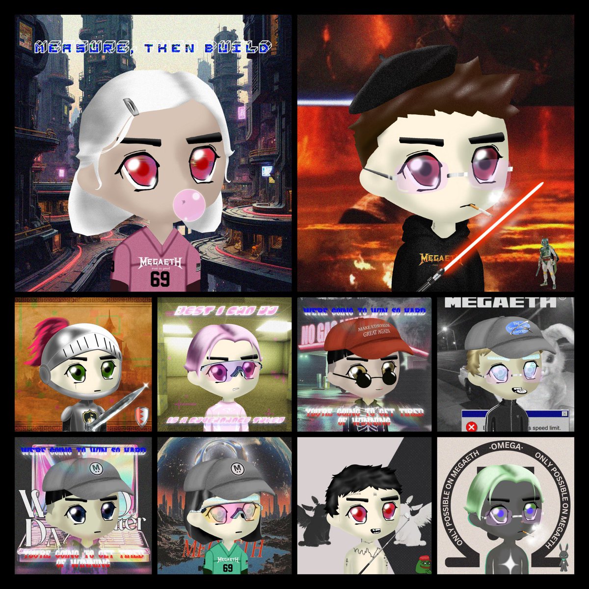 minting a milady in 2025 ❌
minting a Megalio in 2025 ✅

i’ve never been more excited about NFT mints than i was with bad bunnz, and now, <a href="/MegalioETH/">Megalio ∑:</a>.

it’s a milady deriv, and it’s giving me a nostalgic feeling of minting the real milady.

if you’ve been into NFTs since 2021,