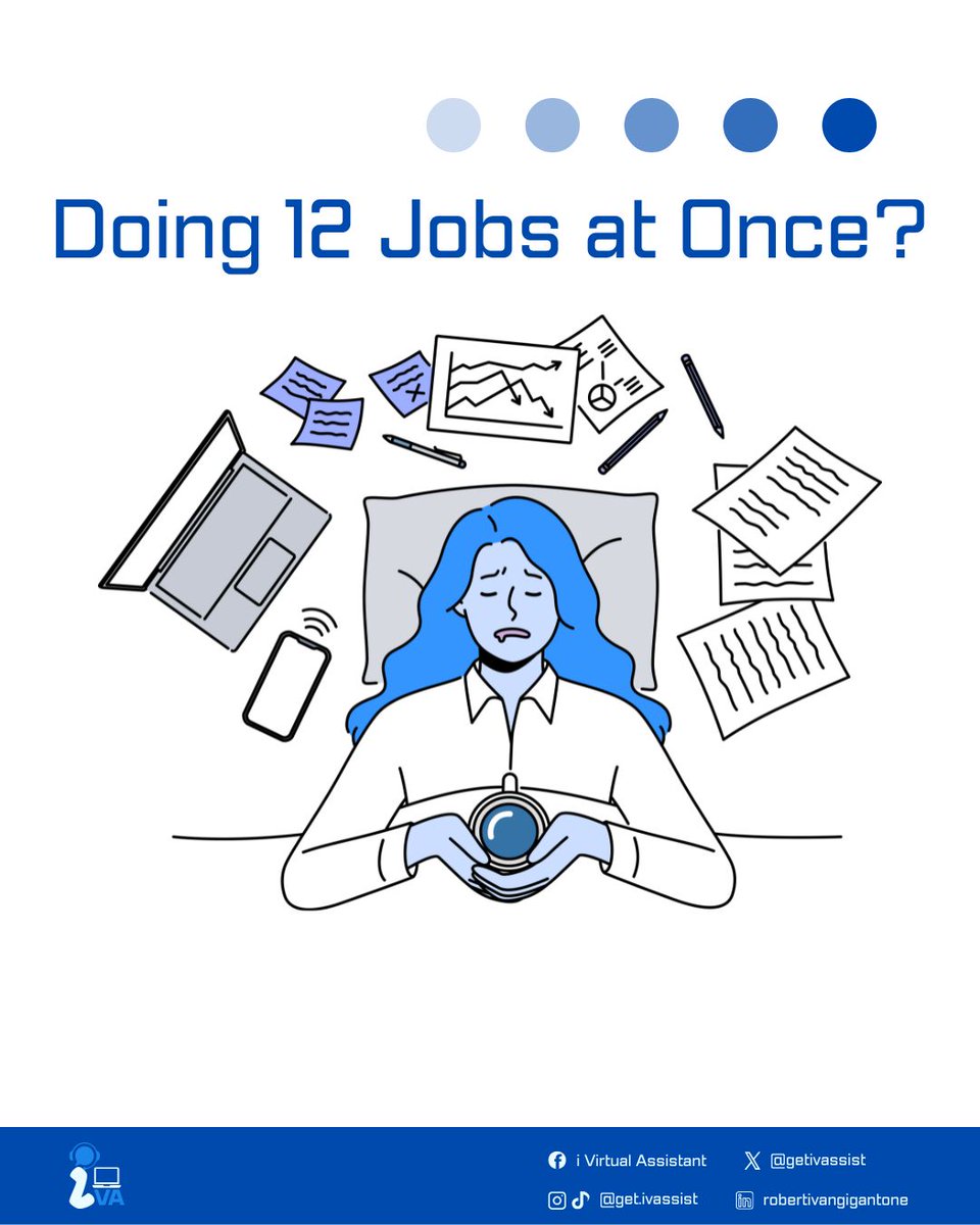 getivassist's tweet photo. Youโre not โ๐๐๐ ๐๐ฉ ๐๐ช๐จ๐๐ฃ๐๐จ๐จโ
Youโre just doing 12 jobs at once
Thereโs a smarter way to grow
๐ฒ DM me if youโre ready to breathe
#getivassist #EntrepreneurLife #OverworkedAndUnderstaffed #VAhelp #SmartSupport https://t.co/tH5Q0SLnNe