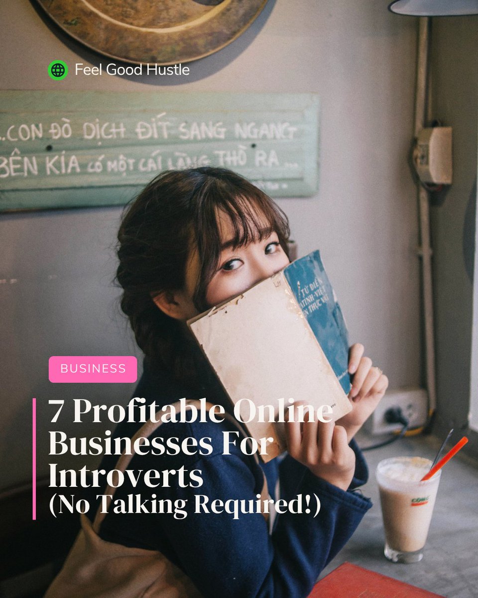 FeelGoodHustle's tweet image. Not a fan of being on camera or talking to strangers?
You can still build a profitable online biz in 2025. 🙌

Blogging, faceless TikToks, email marketing &amp;amp; more👇
feelgoodhustle.com/blog/most-prof…

#IntrovertBusiness #FeelGoodHustle #PassiveIncome