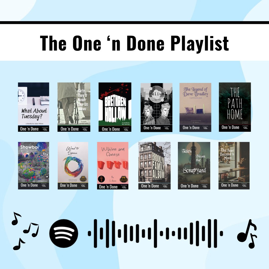 The One 'n Done book series now has a playlist and a quiz! Match the songs to the books to get a discount on your book bundle! readfuriously.com/pages/know-you…