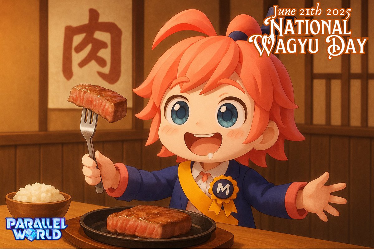 🥩 *June 21 – Wagyu Day* (Chill with Arthur Leni)
*Eva tasted Wagyu and declared, “I have seen the flavor gods.” 🐄🔥*
🥩 Treat yourself to tickets.
shorturl.at/iG5rH