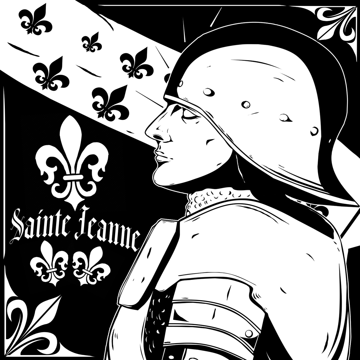 vegetawar's tweet photo. Jeanne d'Arc (1412-1431)
#vegetawar #france #francais #medieval #HundredYearsWar #blackmetalart #illustration #Orlean https://t.co/Nyn5GLdebr