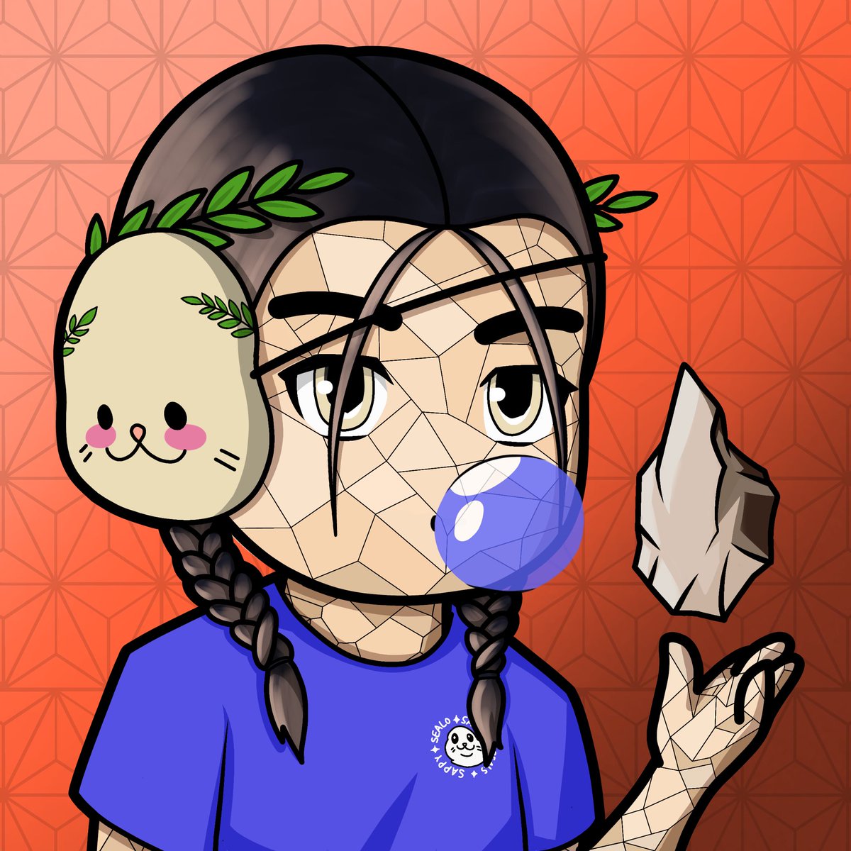 Big thanks to <a href="/0xlKurosaki/">ipongre (evm/acc)</a>  for this fire PFP!!!!! We meet through <a href="/SeismicSys/">Seismic</a> 

Me look like “ Let”  in this pic but so cute n bold. I approve 🫶🏻