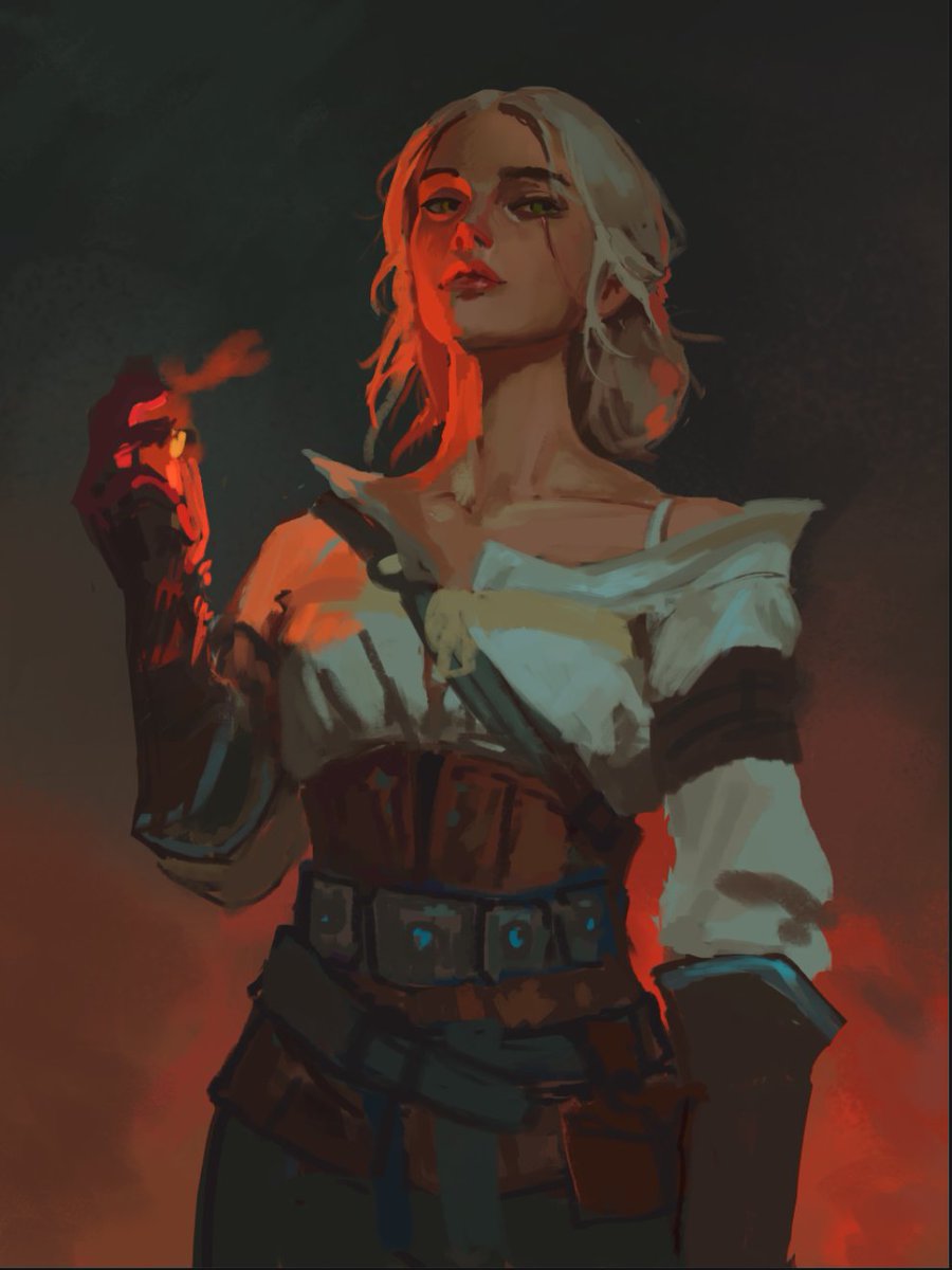 Replaying Witcher 3 and, well…
I usually don’t do fanart, but sometimes you just have to.
Just a rough sketch of Ciri for now — hope to finish it soon ⚔️
#Witcher3  #Witcher4 #WitcherFanart #Ciri #wip #digitalart