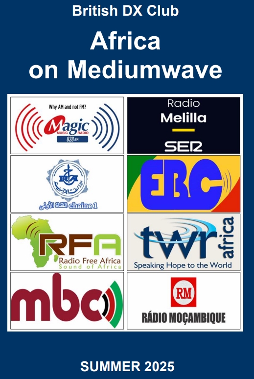 The British DX Club has just updated its ‘comprehensive guides to SW and MW broadcasts’.
Many thanks to Tony Rogers for his hard work.
These documents (sorted by continent) are available - free of charge - here :
bdxc.org.uk/articles.html