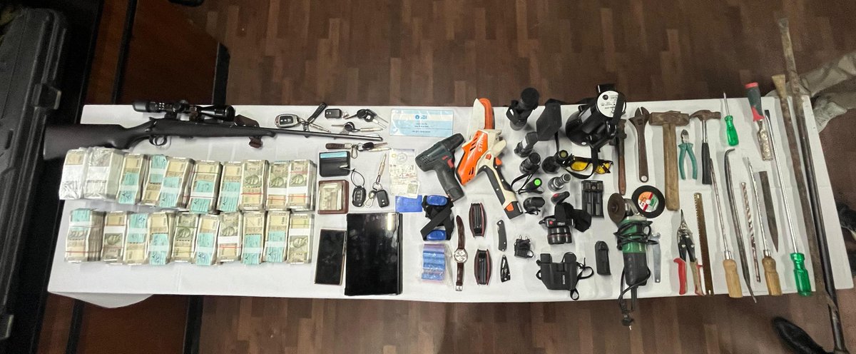 The ₹1.5 Crore Trail: Kohima’s Biggest Burglary Bust
Accd: Kekietuo arrested, confessed to 11 heists.
Total stolen:  ₹1.5 CR (incl. ₹95L fm KMC Office on 3/6/25). Key cases: Baptist College (₹45L), EDA (₹10.8L).  "Our resolve ensures crime won’t go unpunished in Kohima."