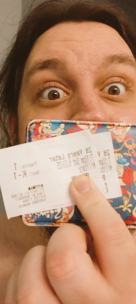 Me and Redacted had a blast seeing it. As 2 friends who love #28DaysLater and enjoyed #28weekslater. No #spoilers I liked this more then Weeks. It went back to more a 28 Days tone with a story that fleshed this world back out and we are VERY ready for what comes next. 
#stayodd