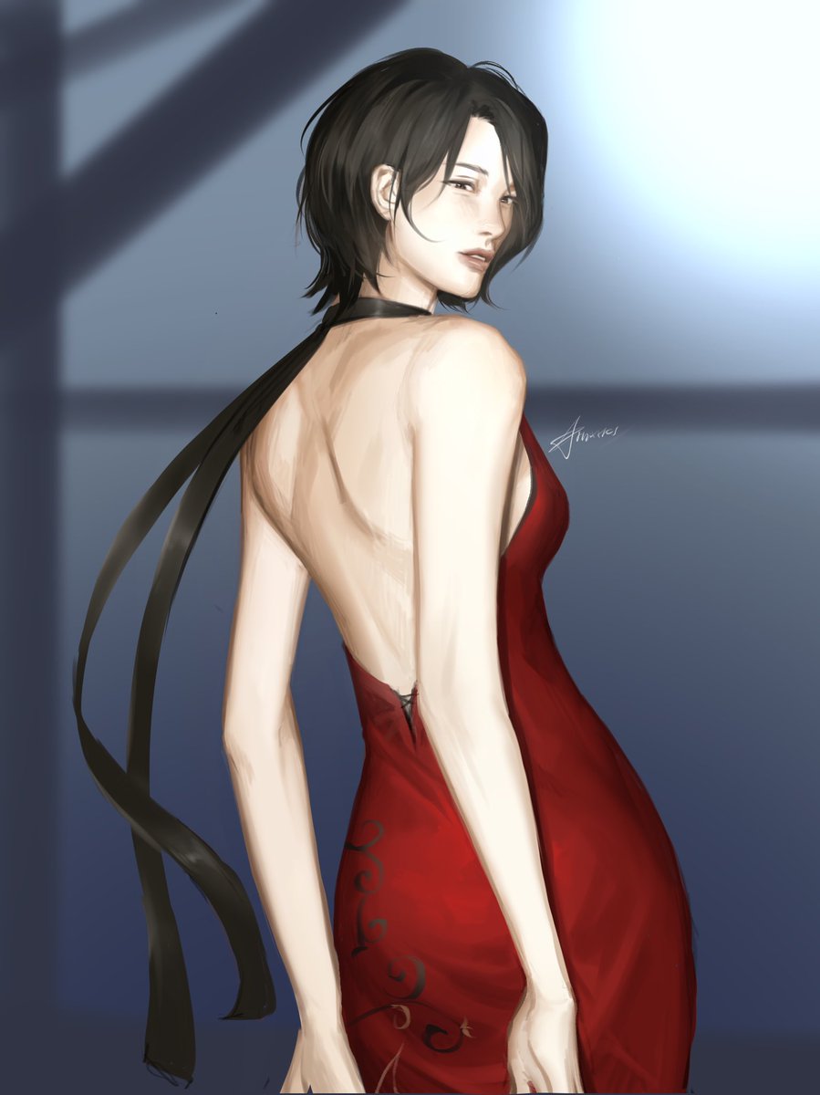 astrixxk's tweet image. ada the woman than u are… comms back open btw!! #AdaWong #ResidentEvil #REBHFun