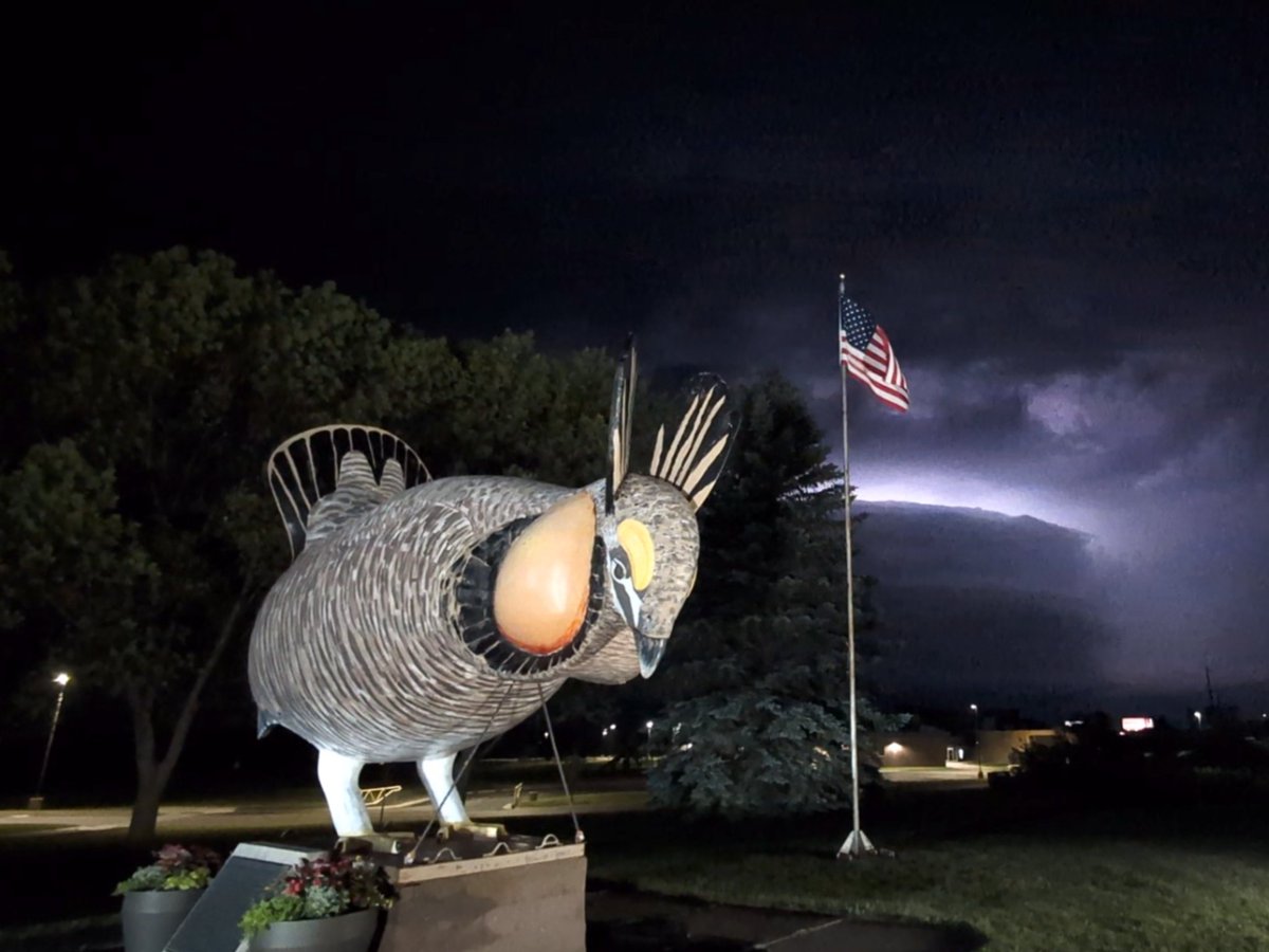 See ya Minnesota. What a wild couple days. Last night was very intense chasing storms east of Fargo.